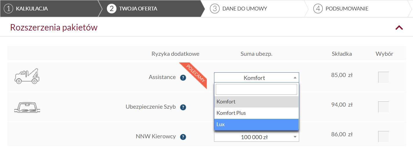 Jak wybrać pakiet Auto Assistance w Generali